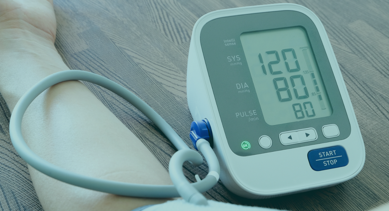 High blood pressure clearance monitor